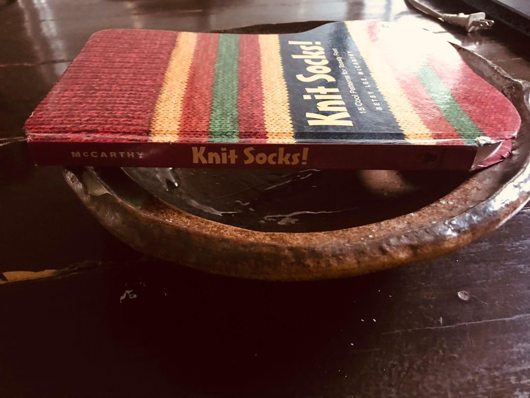 Hardcover Book Knit Socks! (Category: Storybooks) located in Bulacan. Submitted by orange.locker (Listing ID 1179079992, Image 3). Description: Hardcover Knitting guide By Betsy Lee McCarthy.