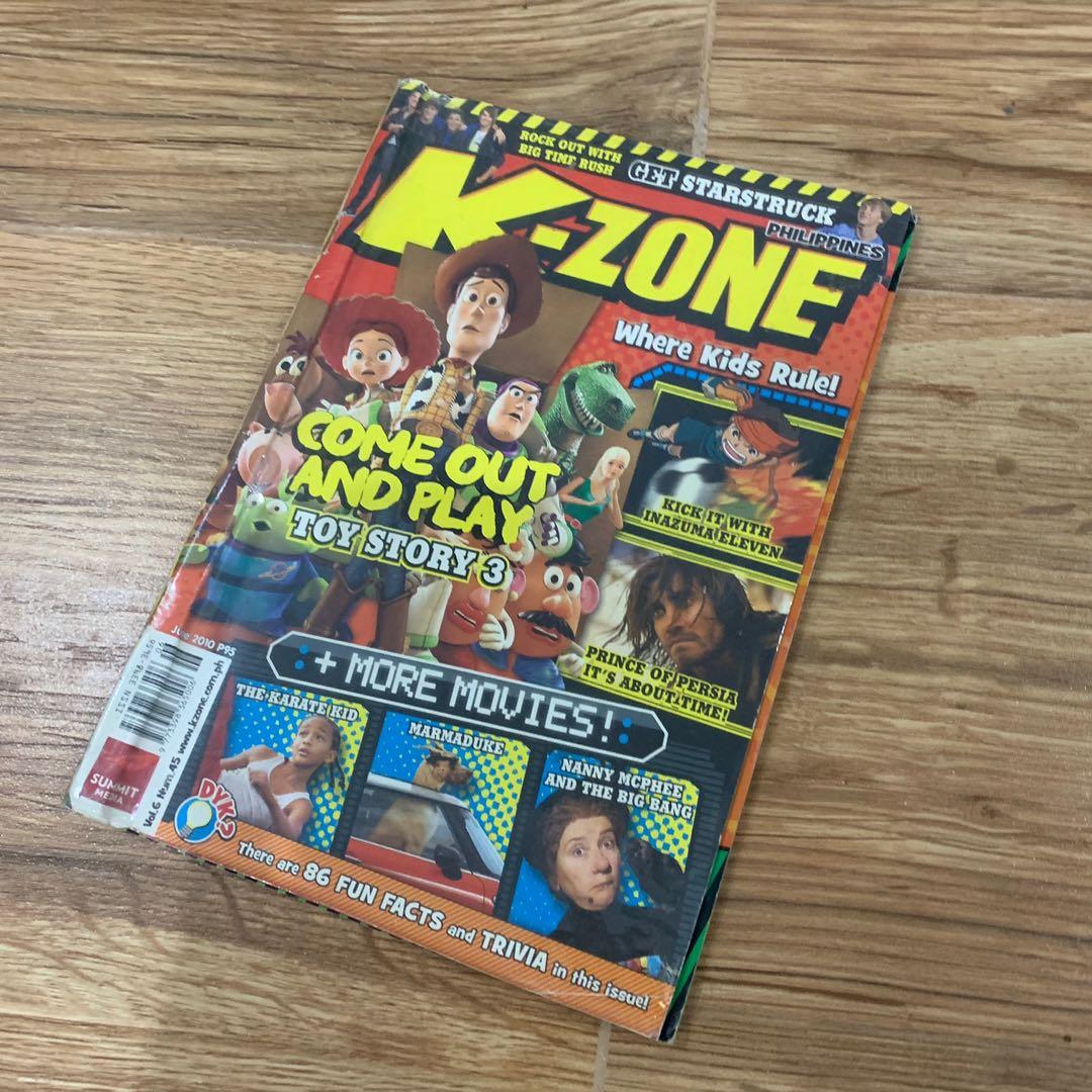 K Zone March April May July December 10 Hobbies Toys Books Magazines Comics Manga On Carousell