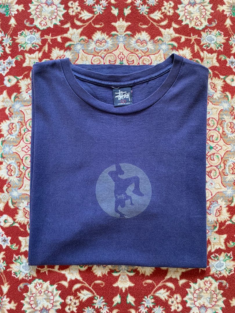 L 1990s stussy Bboy, Men's Fashion, Tops & Sets, Tshirts & Polo Shirts