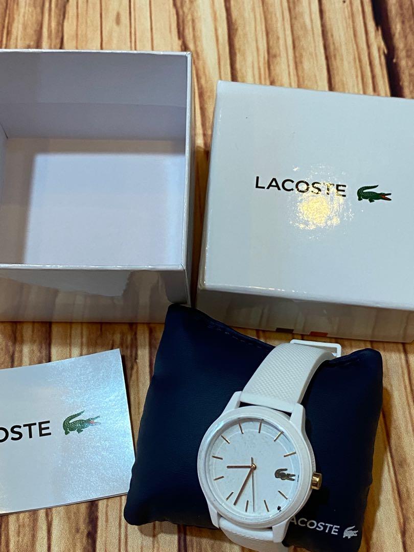 Lacoste watch new arrivals women's white