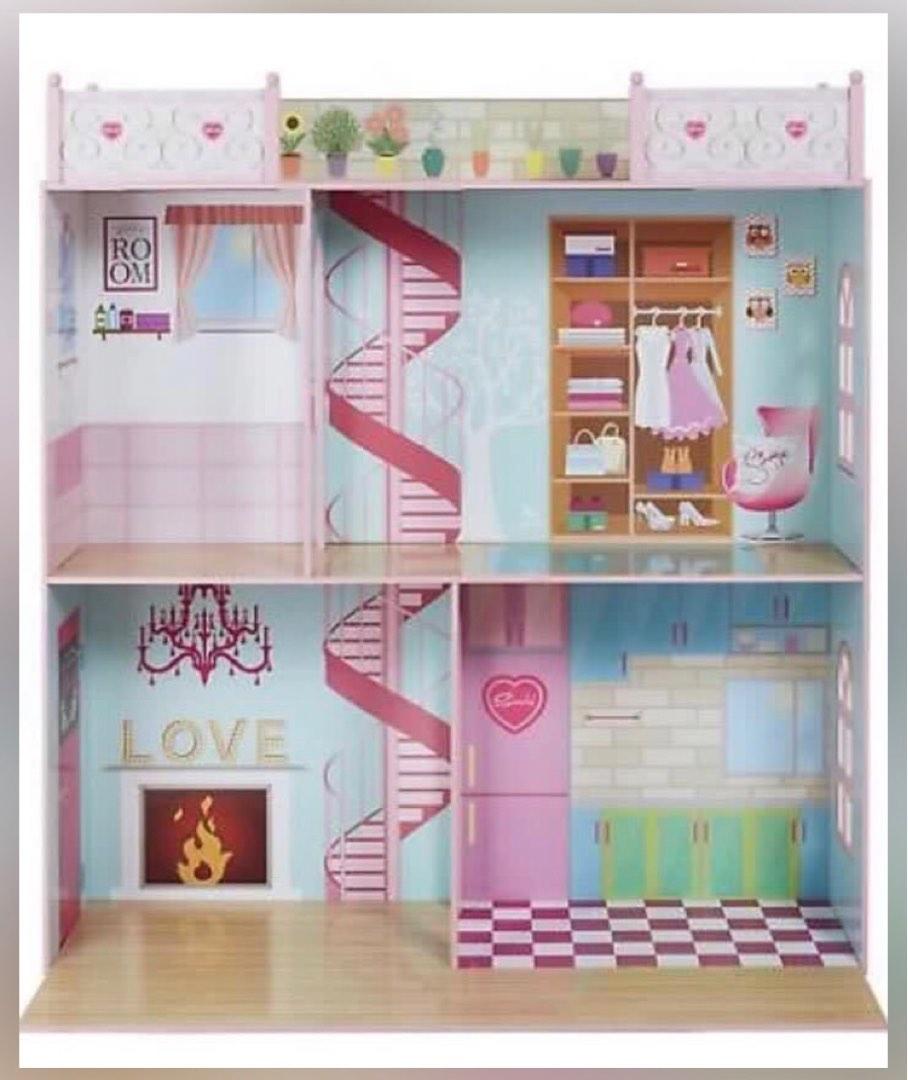 Tesco wooden dolls house on sale