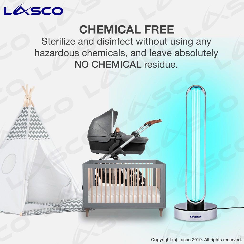 Lasco 60W Powerful Multipurpose UV UVC Sterilizer Disinvection Ozone