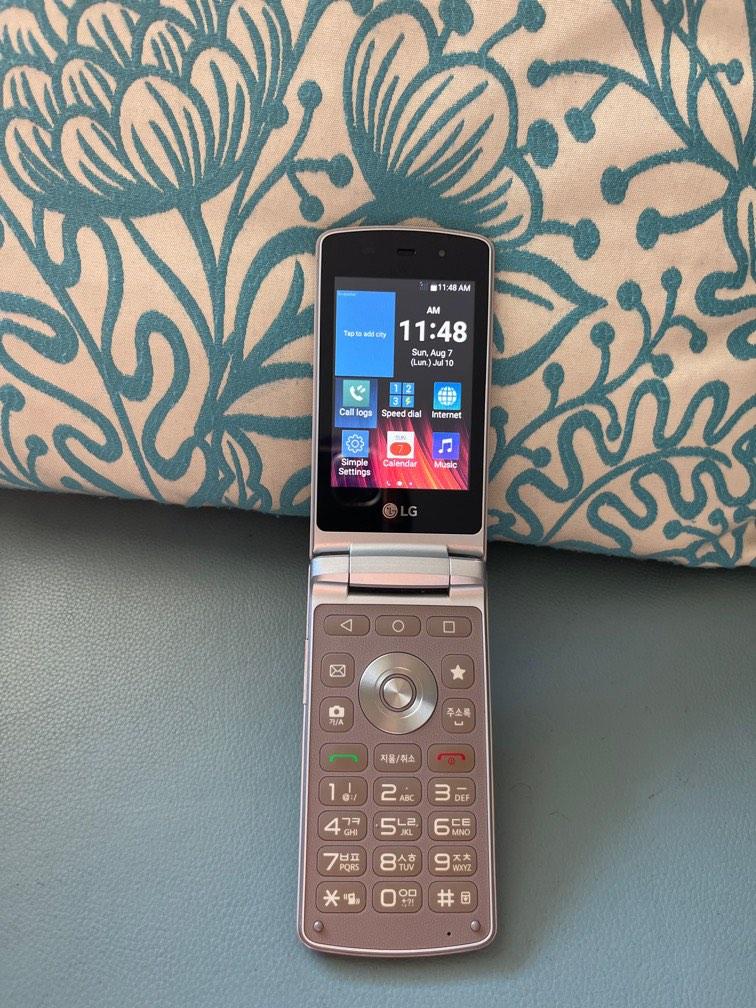 LG Wine Smart Jazz F610S Flip Phone, Mobile Phones & Gadgets, Mobile