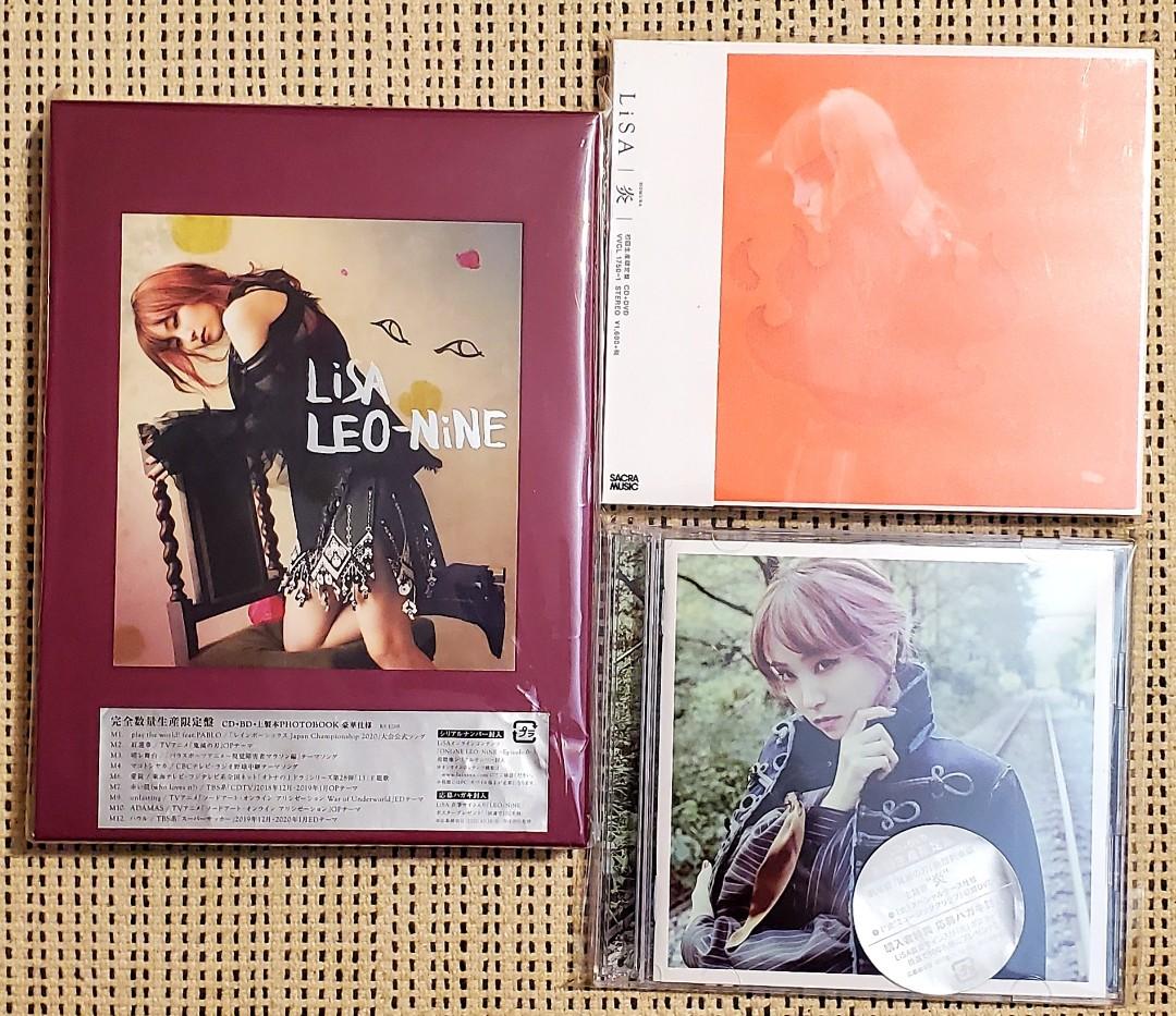 美品 LiSA 炎 初回限定盤 CD DVD