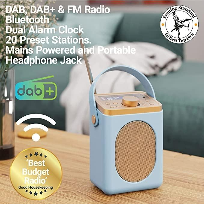 Majority Little Shelford DAB/DAB+ Digital & FM Radio, Portable Wireless