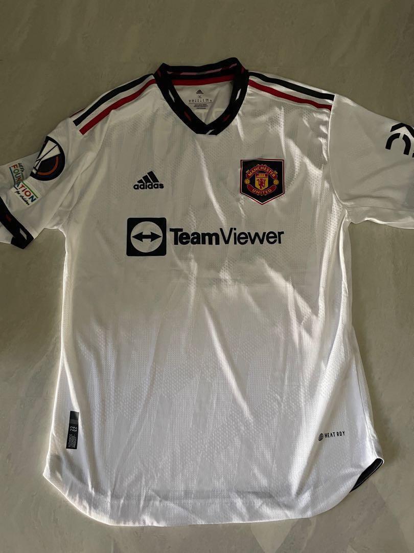 Martinez Manchester United Jersey 22/23 Away Adidas H13880 Football Shirt  Medium