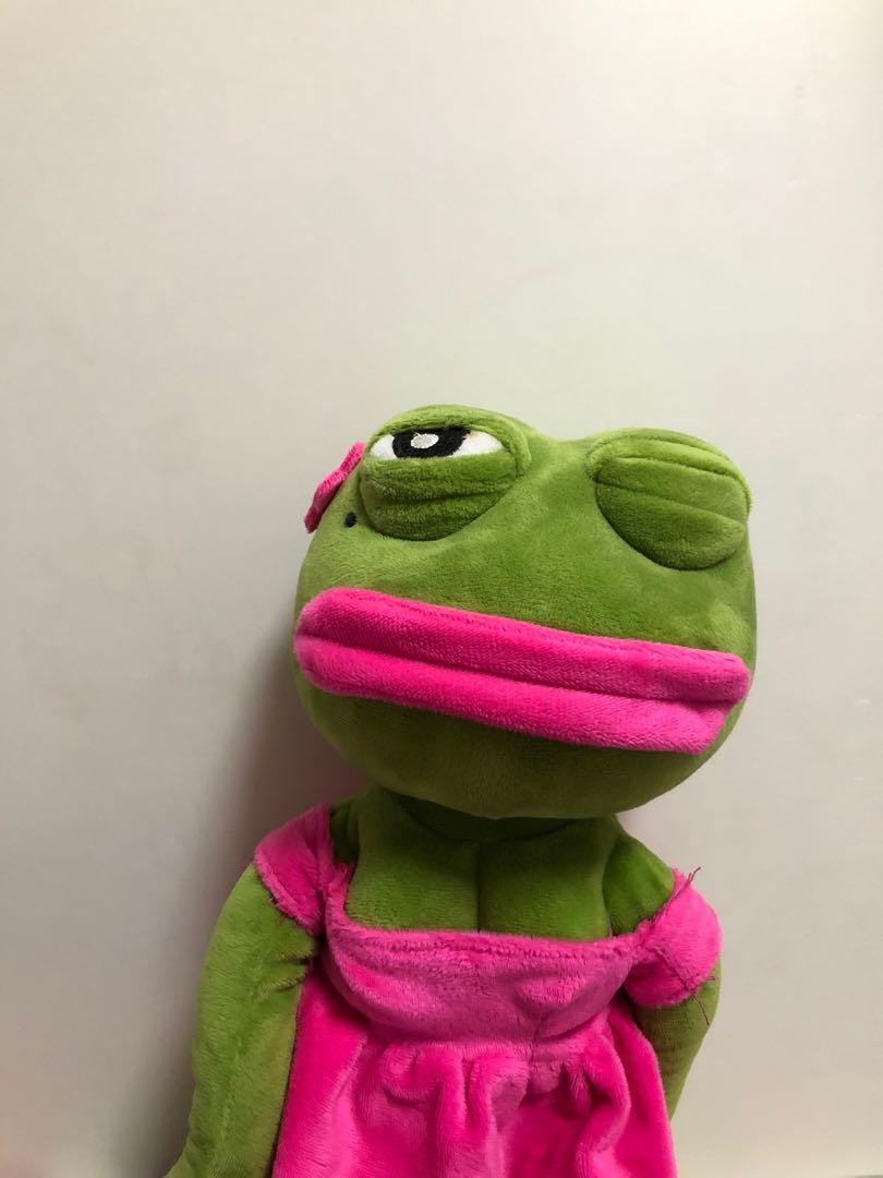 青蛙memes公仔, 興趣及遊戲, 玩具& 遊戲類- Carousell