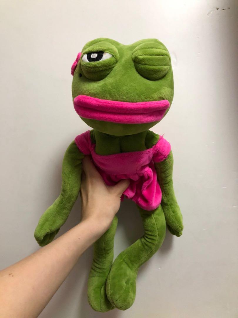 青蛙memes公仔, 興趣及遊戲, 玩具& 遊戲類- Carousell