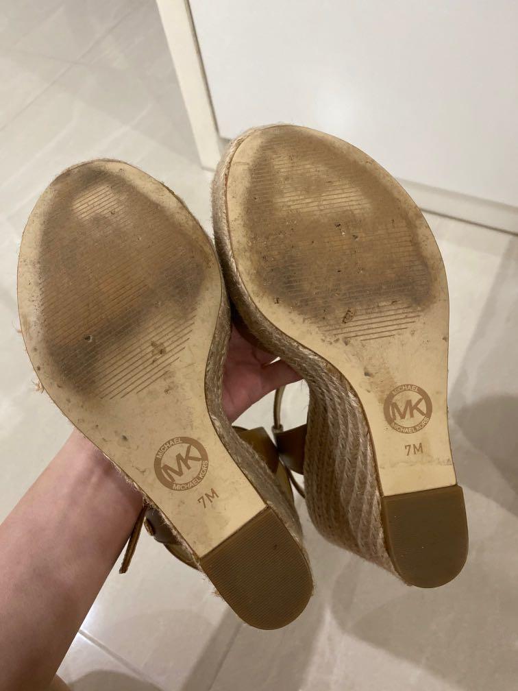 Michael kors carlyn discount wedge