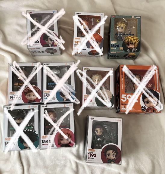 NENDOROIDS FOR SALE (Category: Figurines & Statues) located in Mandaluyong City. Submitted by jaeeee__ (Listing ID 1169689983, Image 2). Description: LFB/WTS 1️⃣ PLEASE MESSAGE ONLY IF SURE BUYER KAYO 😁 let’s not waste our time shall we 😞 2️⃣ SOME PIECES OF THE FIGURE ARE PLACED ON A ZIP LOCK 3️⃣ PICTURES OF THE BOX WILL BE SENT. KAYO NA PO MAGJUDGE ☺️ 4️⃣ NO ISSUES UNLESS STATED.. ————— 🛍 FOR SALE ‼️ 🎴 Minato - PHP 1500 🎴Tanjiro - PHP 1500 