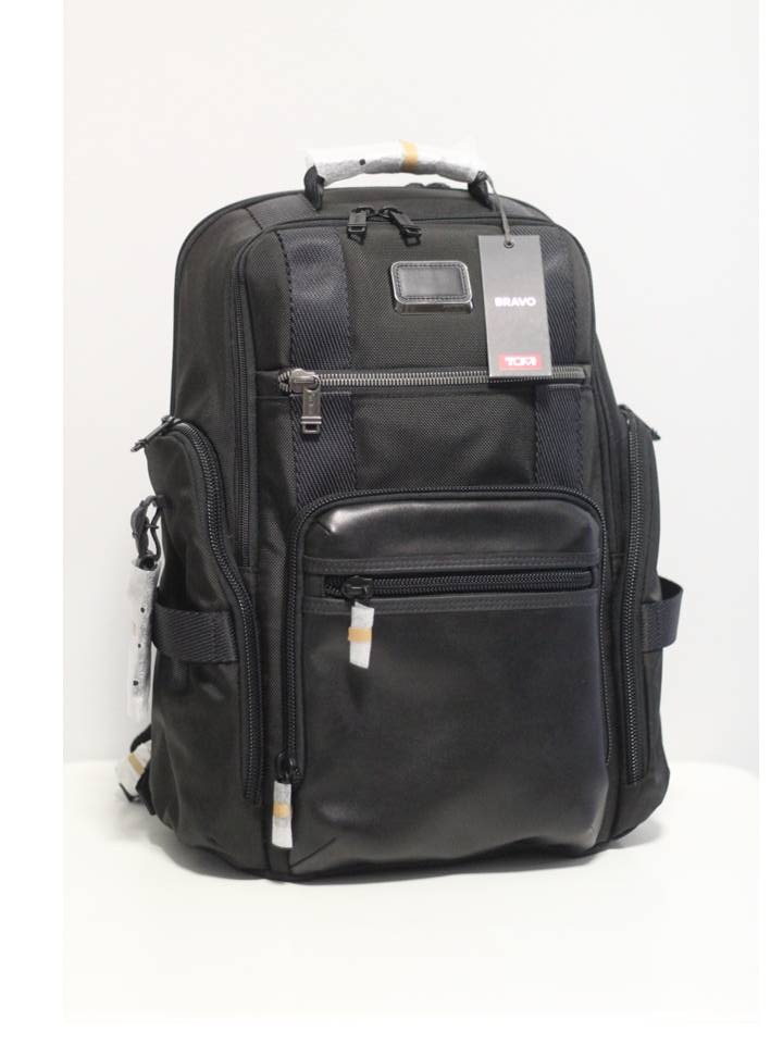 New Tumi 232389D Alpha Bravo Sheppard Deluxe Brief Pack