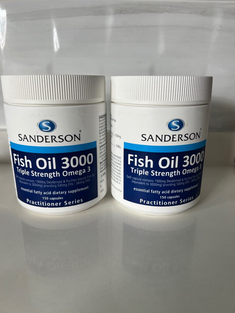 New zealand fish oil 3000 omega 3, Health & Nutrition, Health