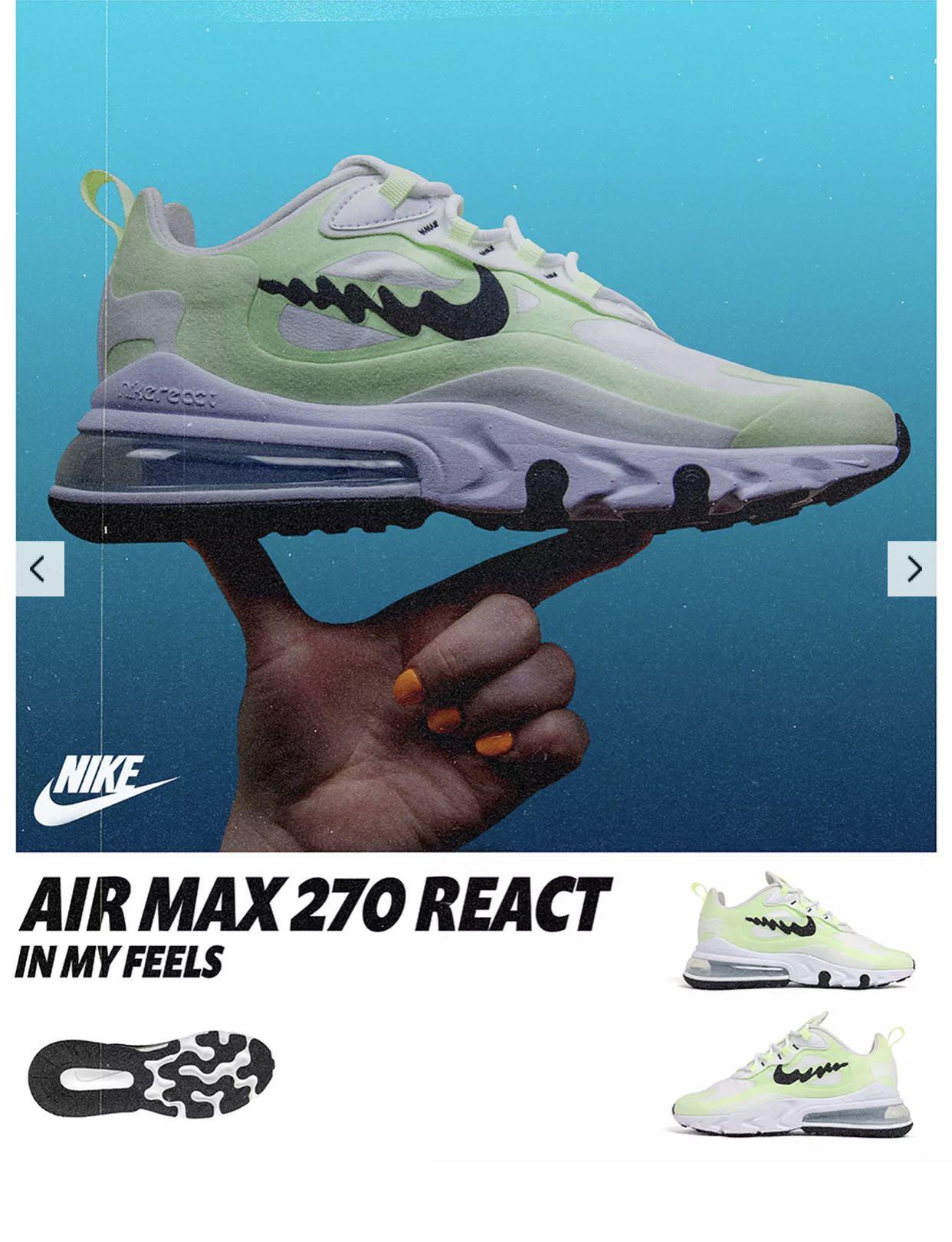 Nike Air Max 270 React Pop Art – West NYC