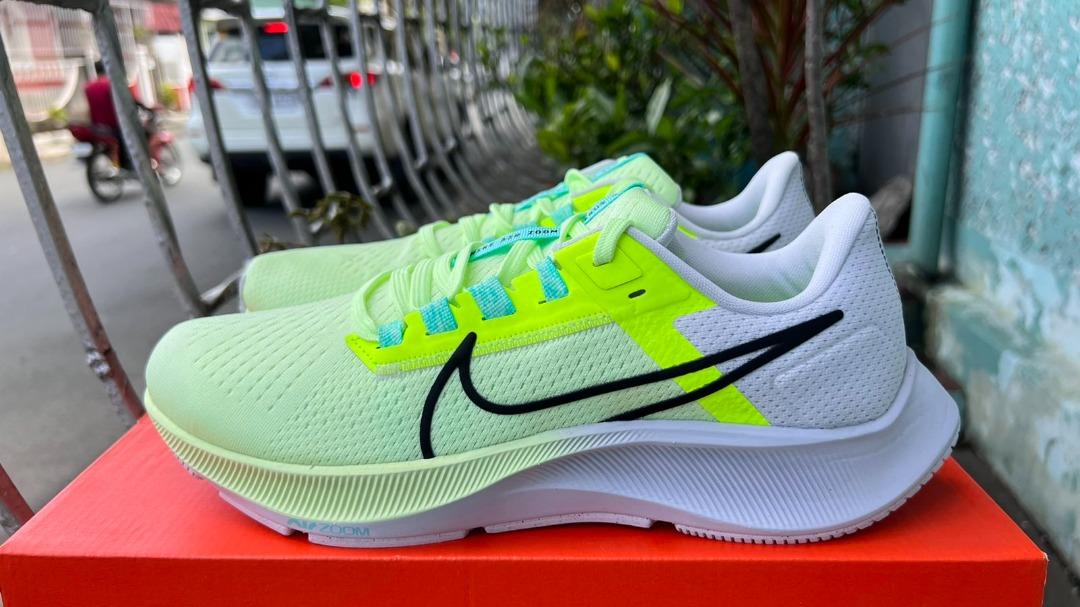 Nike Air Zoom Pegasus 'White Green Men's Footwear, Sneakers on Carousell