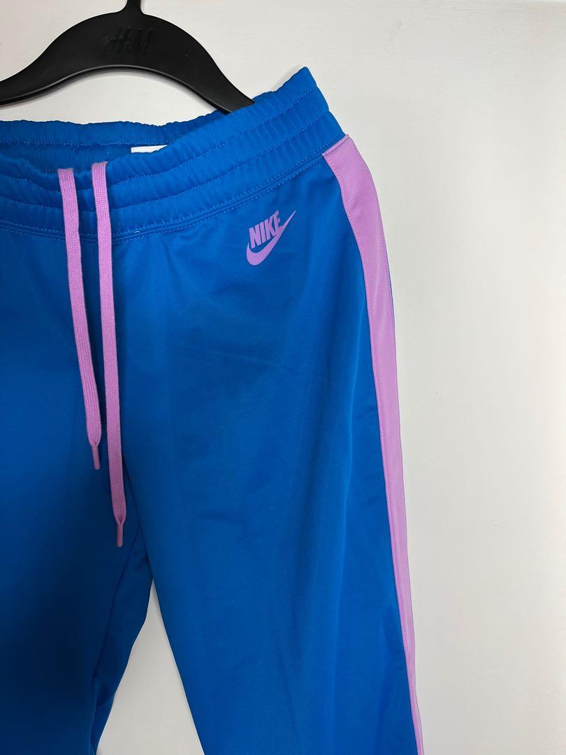 Nike Blue and Pink Track Suit Set Women s Fashion Activewear on