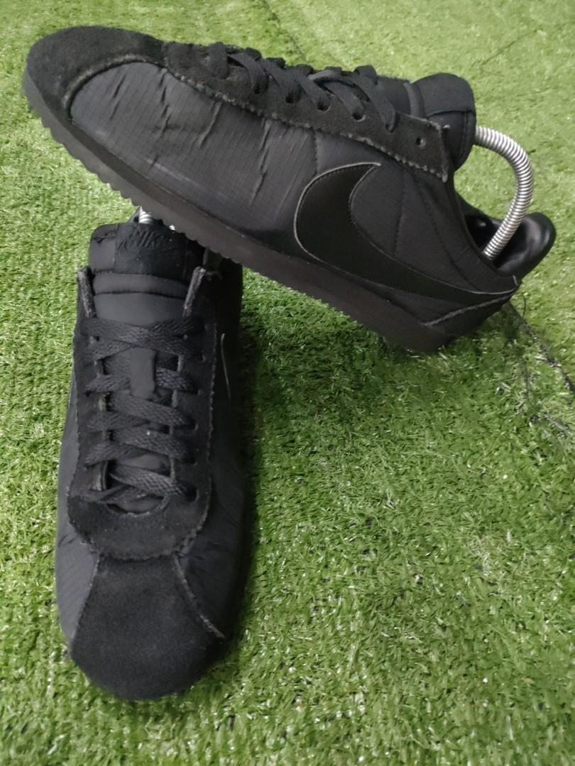 Nike Cortez Triple Black 8uk Men s Fashion Footwear Sneakers on