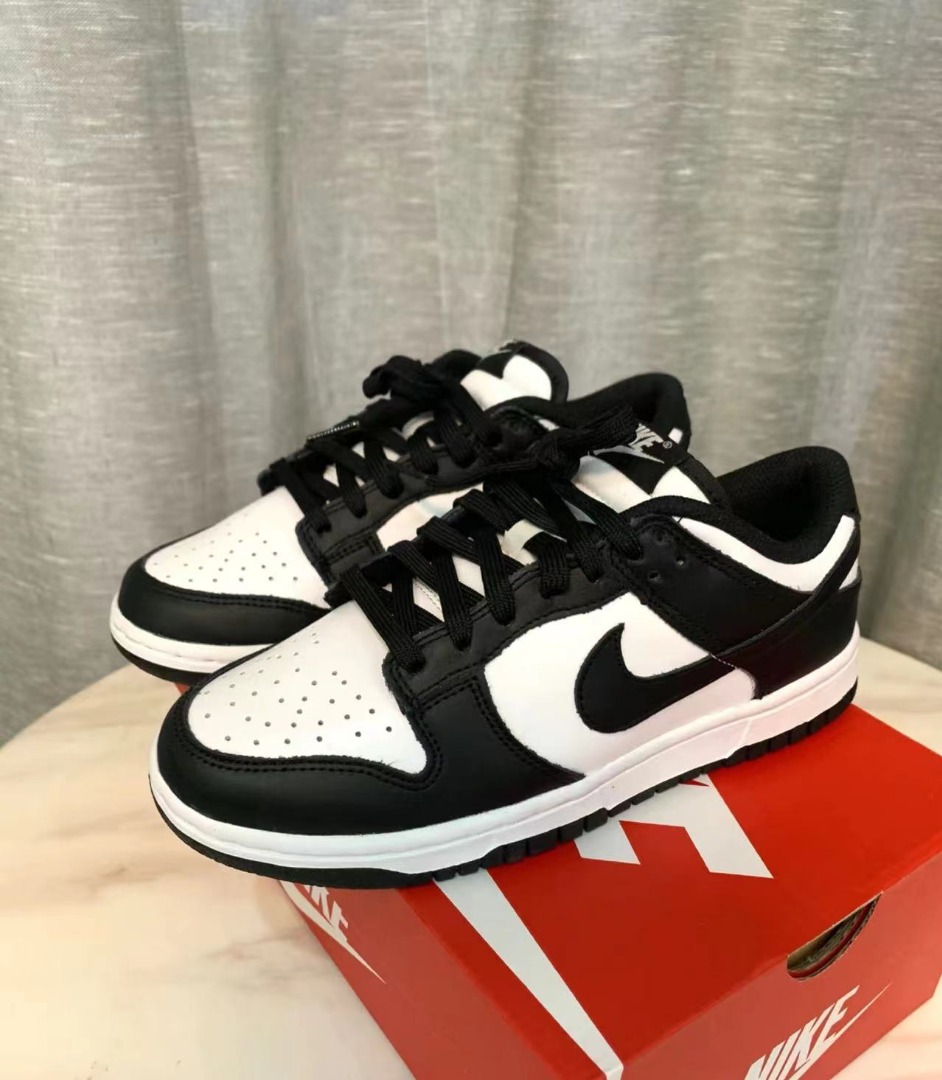 Nike Dunk Black and white 43 yards, Men's Fashion, Footwear, Sneakers