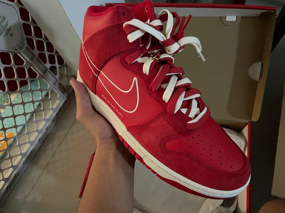 dunk first use red