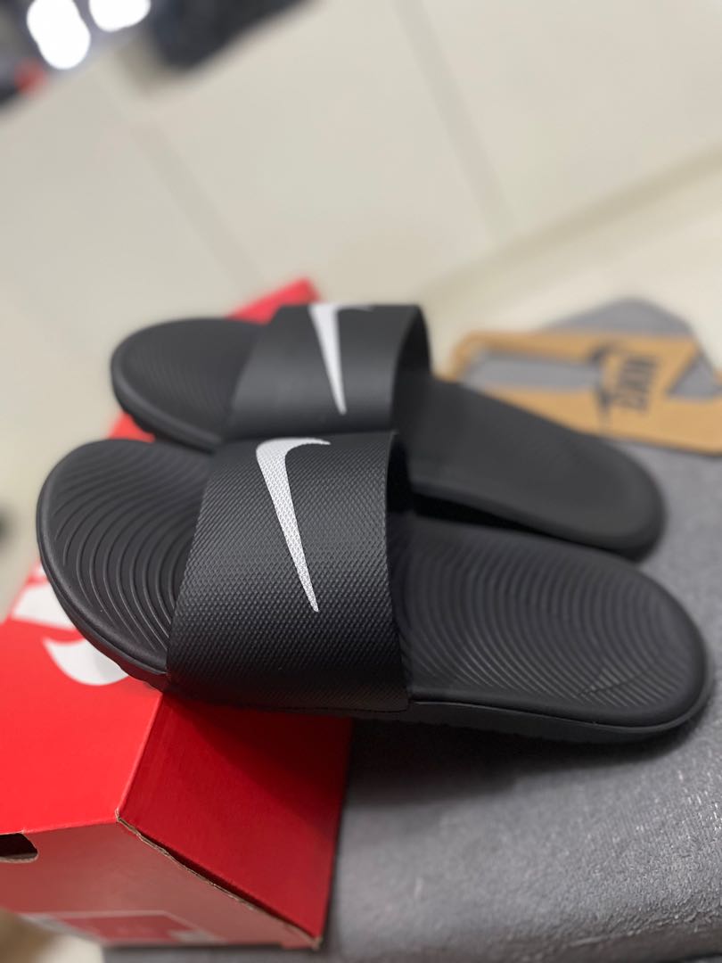 mens nike kawa slides