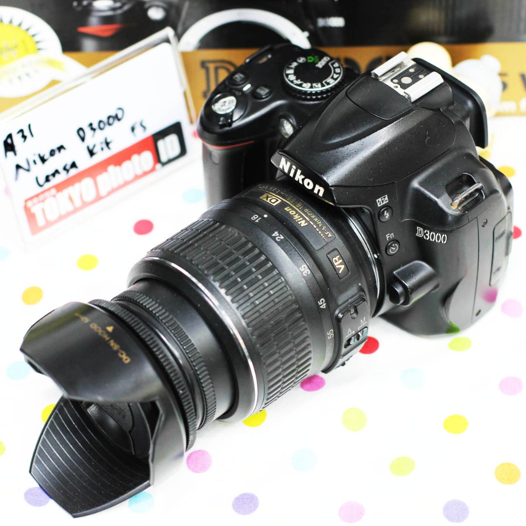 Nikon D3000 lensa kit, Fotografi di Carousell
