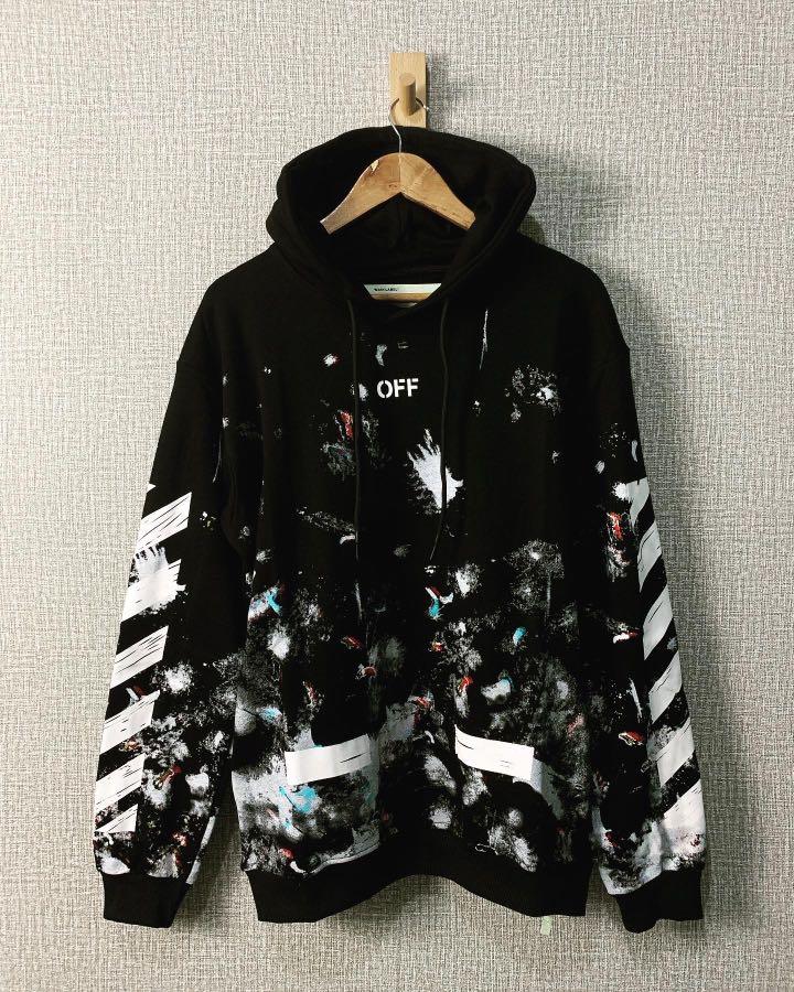 Off white galaxy hoodie retail price shop