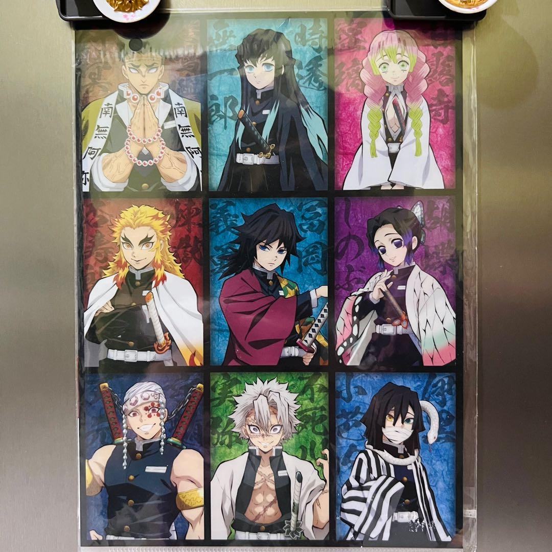Official Bandai Demon Slayer Kimetsu No Yaiba The Nine Hashira Clear Folder 12 2 X8 7 Php 0 Hobbies Toys Memorabilia Collectibles Fan Merchandise On Carousell