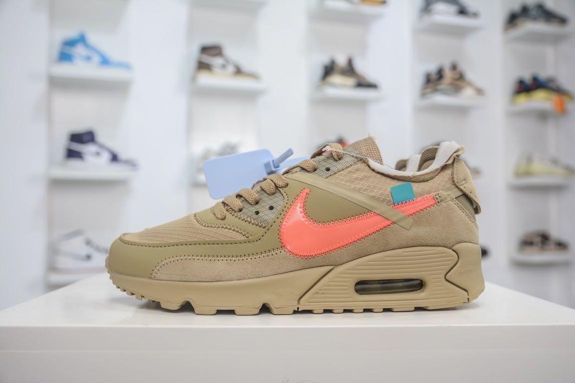 OFF WHITE X NIKE AIR MAX 90 DESERT ORE Men s Fashion Footwear