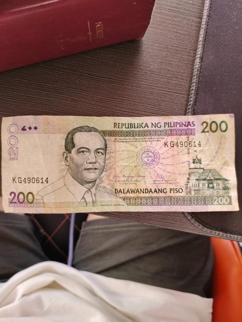 Old 200 Peso Bill Worth