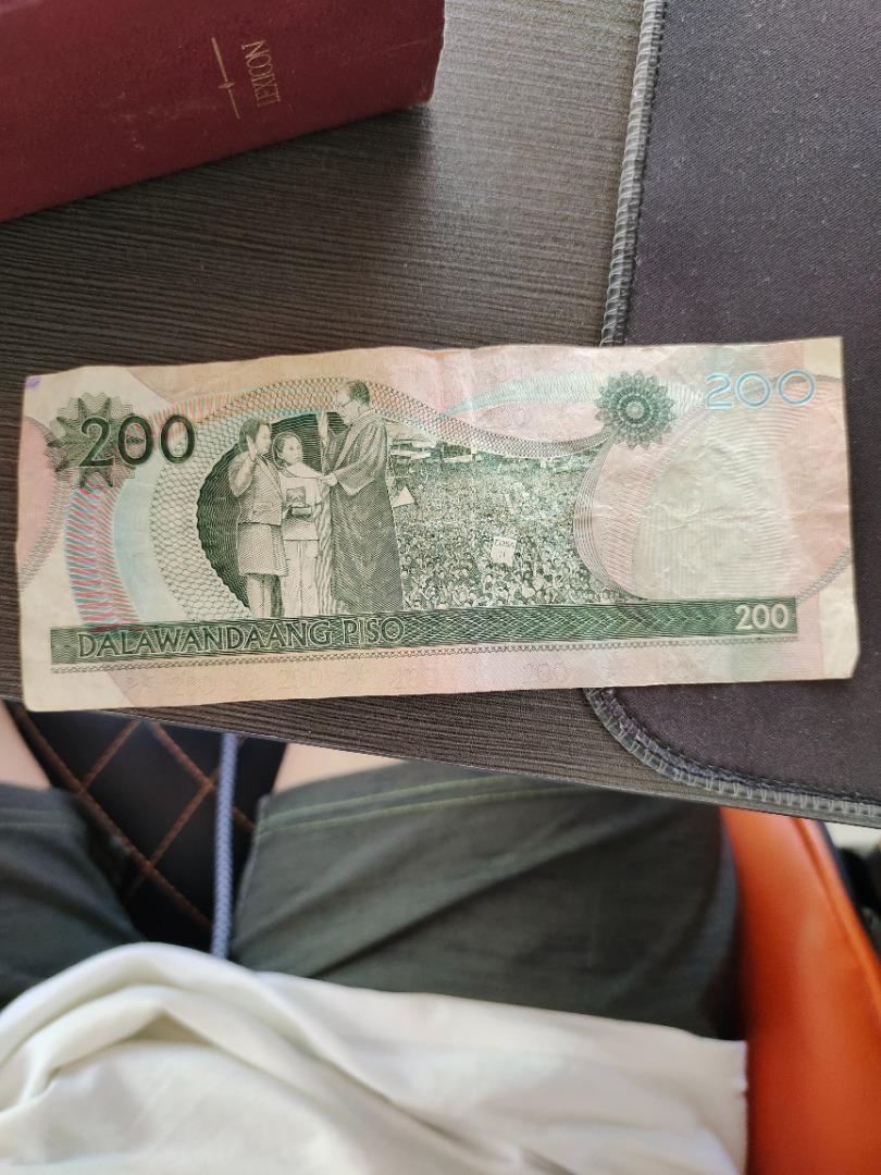 Old 200 Pesos Bill, Hobbies & Toys, Memorabilia & Collectibles ...