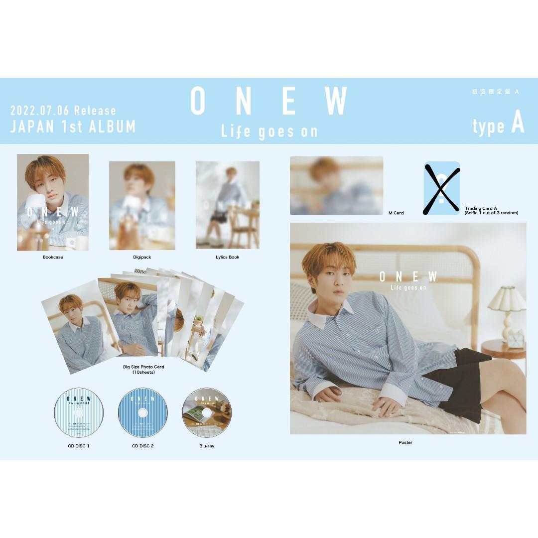 最初の ONEW Life goes on Blu-ray FC限定 3broadwaybistro.com
