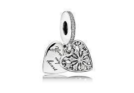Pandora Authentic Heart of Winter Silver Charm Luxury