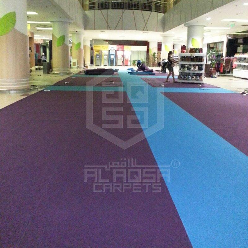 Pelbagai jenis carpet dan warna menarik untuk carpet event eksklusif