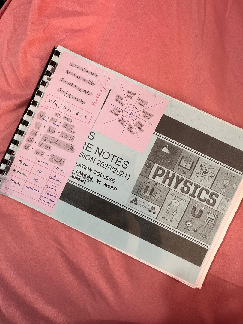 PHYSICS NOTES MATRICULATION, Hobbies & Toys, Books & Magazines ...