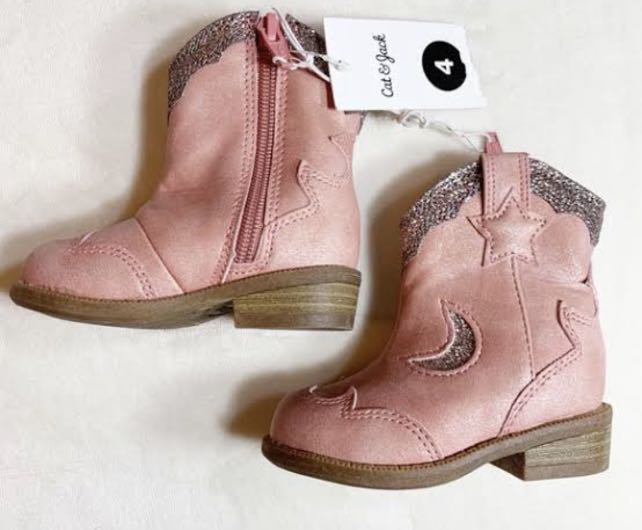 PINK COWBOY BOOTS TODDLER for 1 2yrs. Old