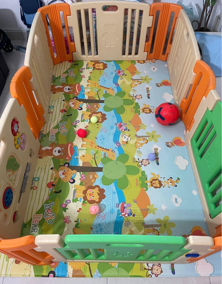 Playpen, Babies & Kids, Baby Nursery & Kids Furniture, Cots & Cribs on