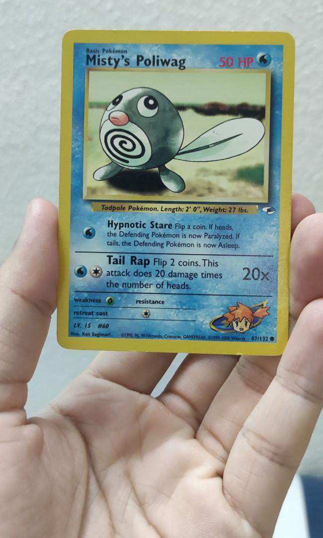 Pokemon Card Misty's Poliwag, Hobbies & Toys, Toys & Games on Carousell Pokemon Card Misty's Poliwag, Hobbies & Toys, Toys & Games on Carousell