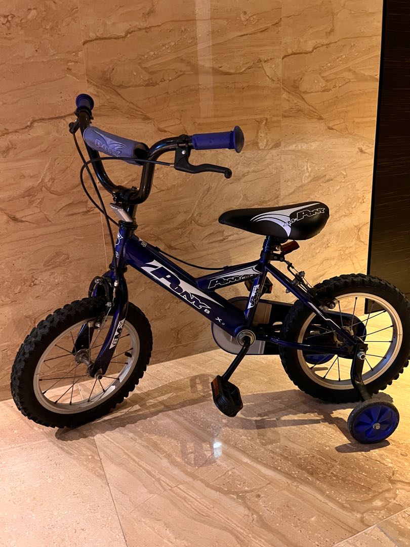 14 bike with stabilisers