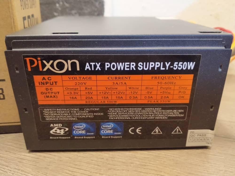Power Supply PC 500w, 550w psu, Computers & Tech, Parts & Accessories