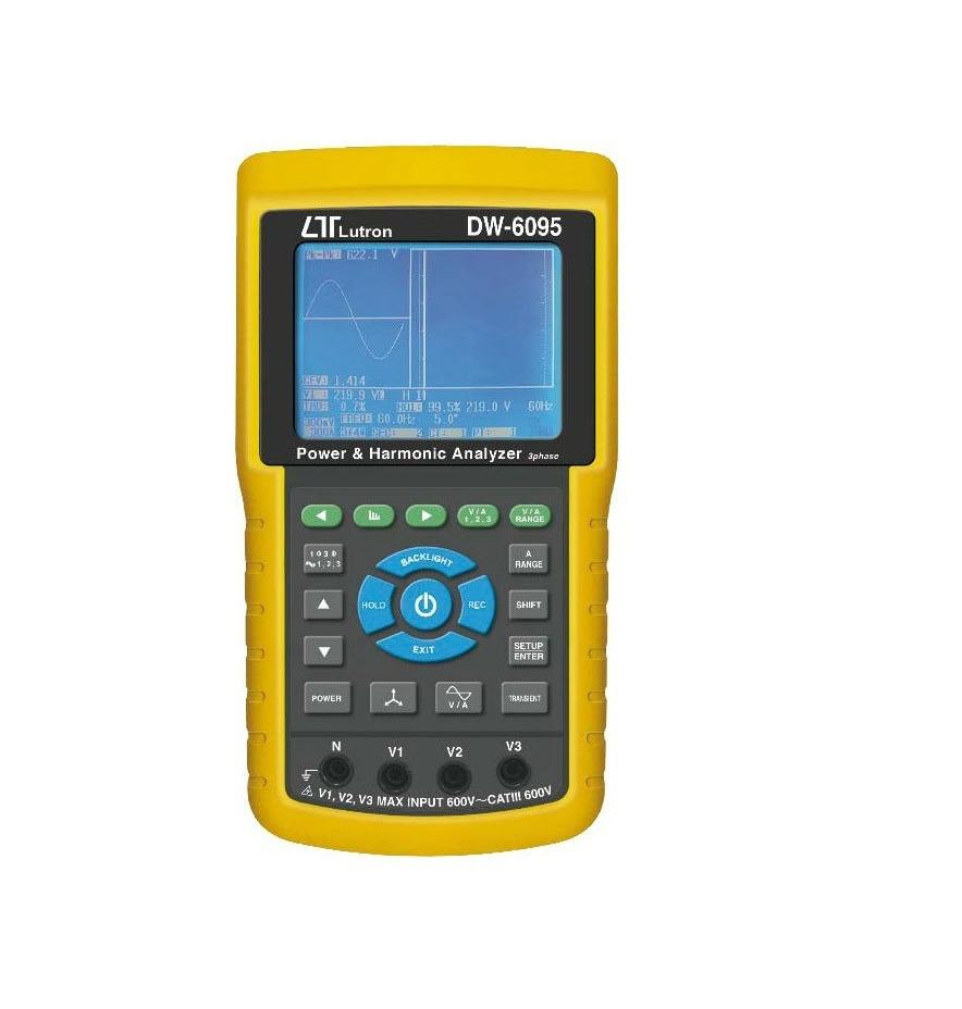 PQA with Harmonics, 6000A, Power Quality Analyzer, 3Phase Power