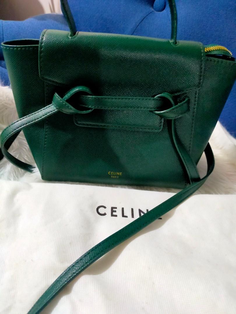 Preloved Celine Paris Belt Bag (Category: Luxury Bags & Wallets) located in Manila. Submitted by brhienlareza (Listing ID 1179074579, Image 1). Description: Preloved Celine Paris Belt Bag like new condition ,coded, clean ,no flaw..small size.