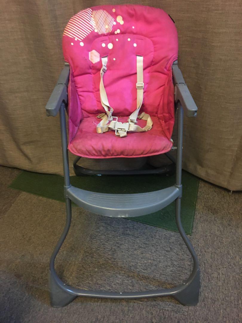 Preloved sweet cherry baby chair baby chair preloved good condition chair kerusi baby chair kerusi Montessori solid chair Babies Kids Baby Nursery Kids Furniture Kids Tables Chairs on Carousell