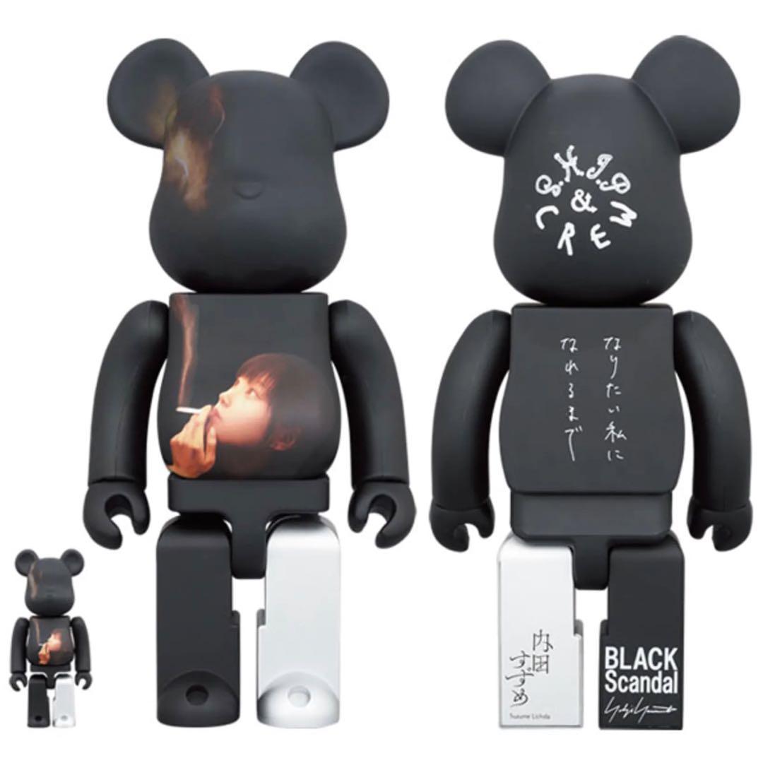 新品 送料無料 BE@RBRICK ヨウジヤマモト×内田すずめ 100%400％ - その他