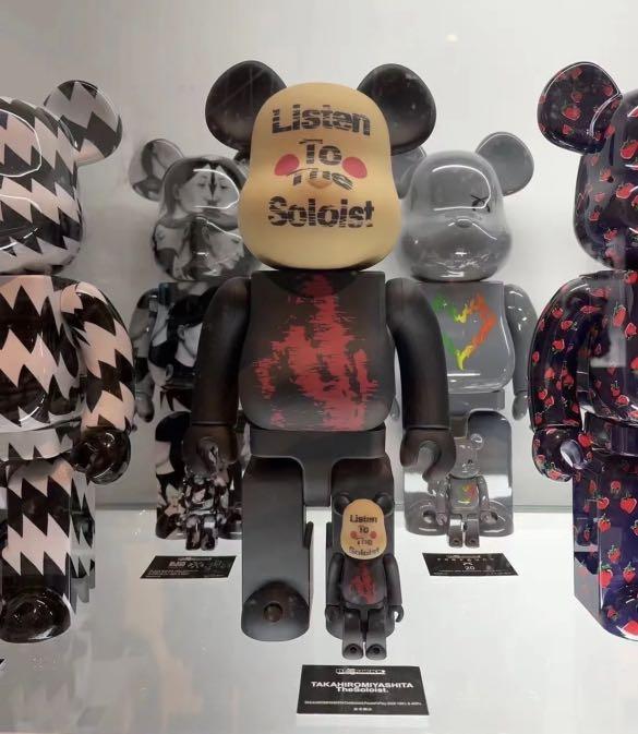 Preorder]Bearbrick x Takahiromiyashita The Soloist Pause = Play 