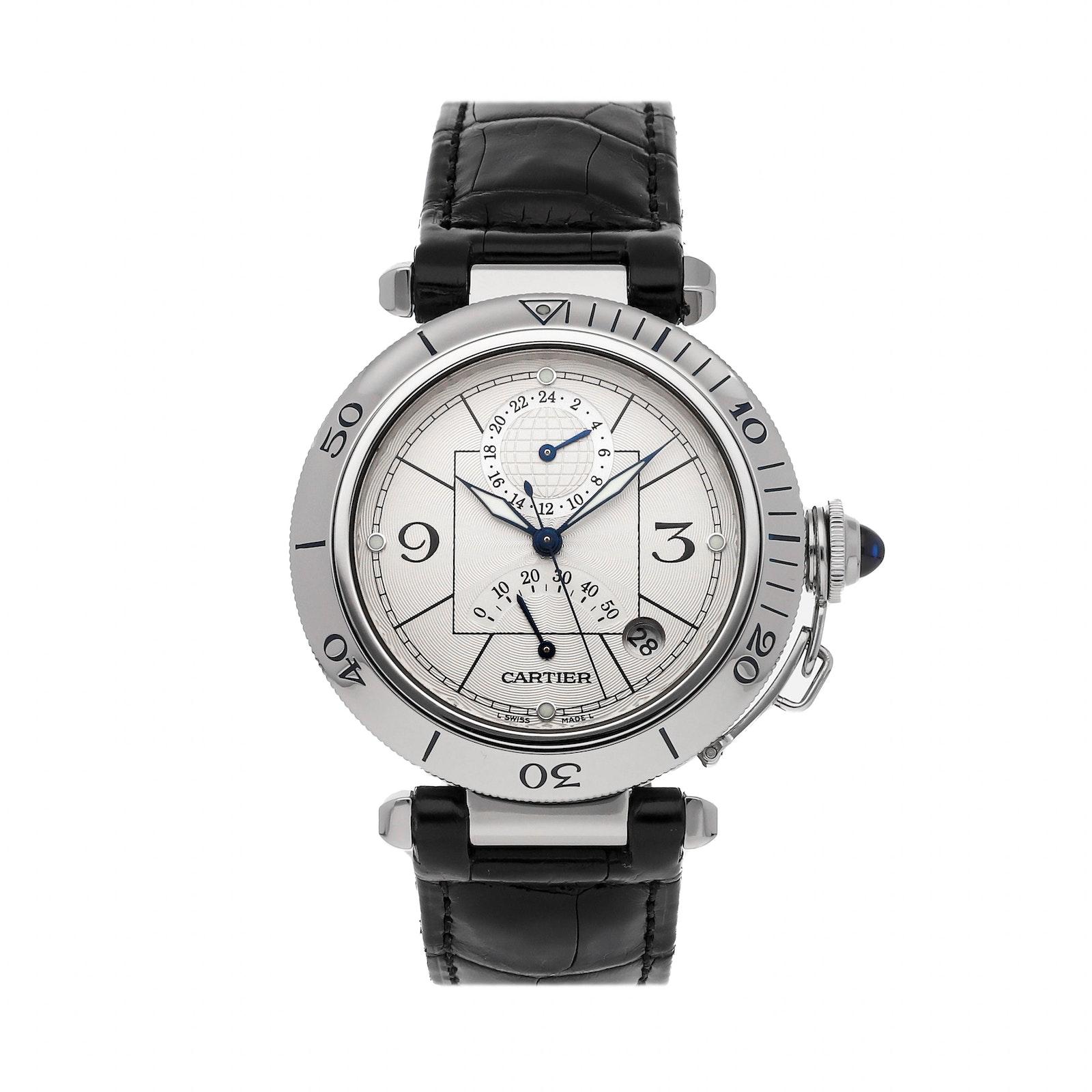 Cartier pasha sale gmt power reserve