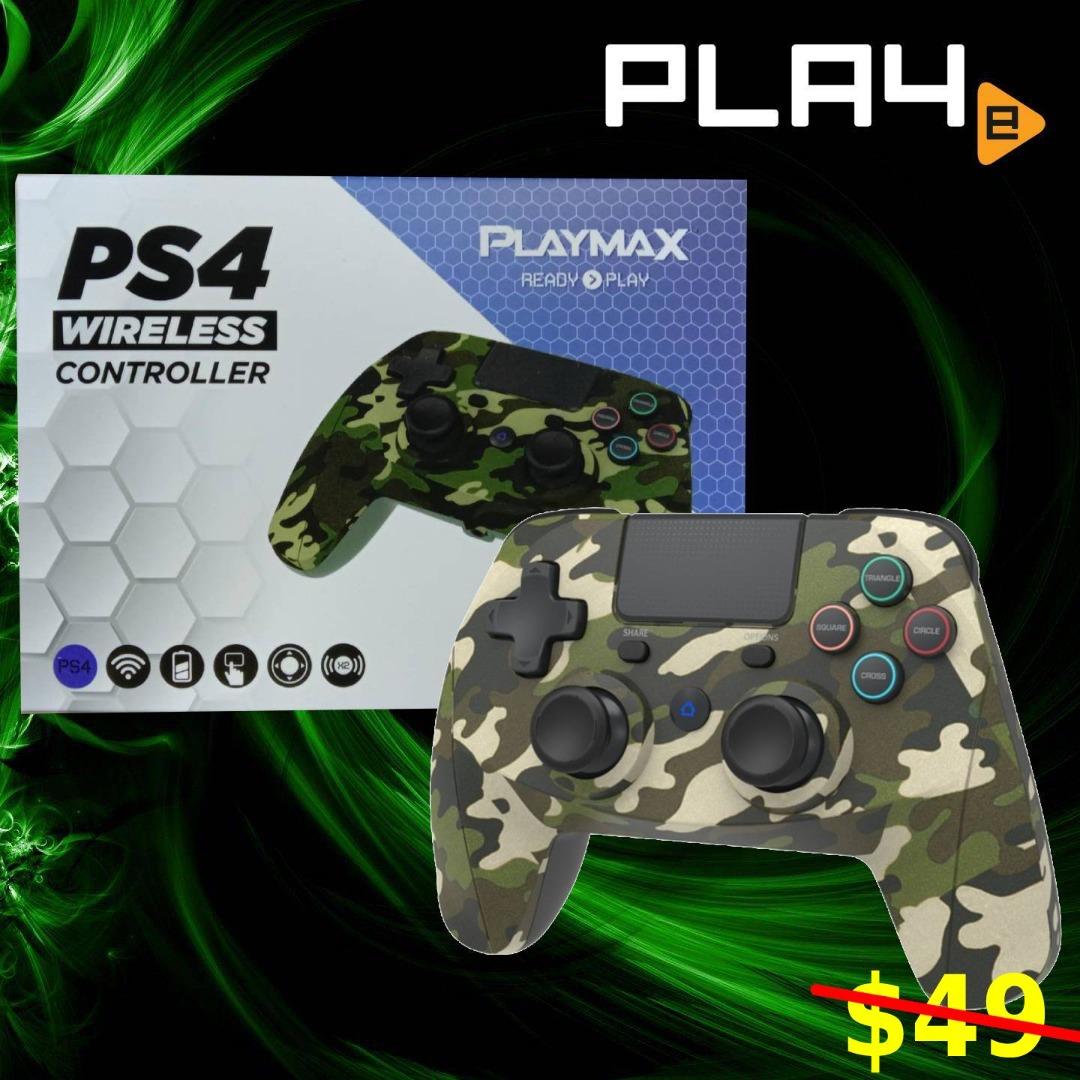 PS4 Playmax Wireless Controller Camouflage (1311371) Brand New