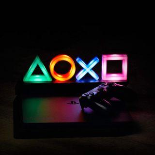 PS4 PS5 icon Light USB Game Icon Light Music Reactive Game Room Lighting for Playstation decoration