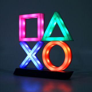 PS5 PS4 Game Icon Light Voice Control Neon Light Acrylic PlayStation Light Dimmable USB