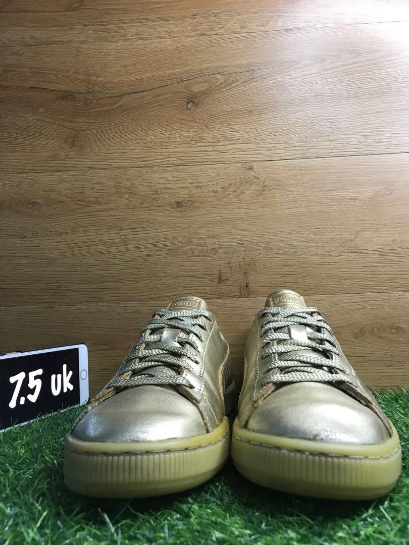 Puma suede 50th anniversary 2025 gold