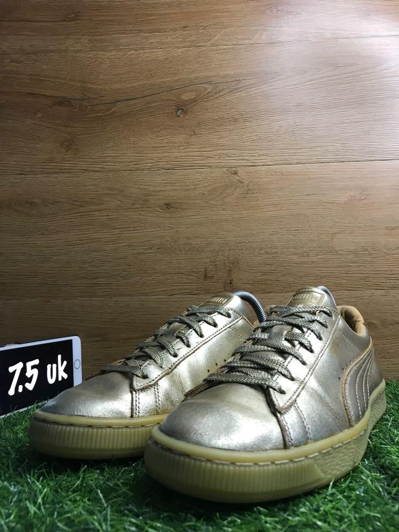 Puma Suede Triple Gold 50th Anniversary