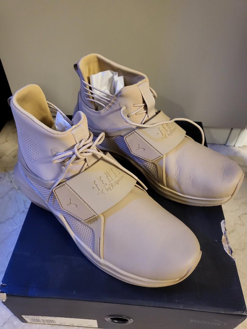 Puma fenty trainer gold on sale